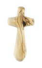 Krzyż z drzewa oliwnego - ręcznie zrobiony (1)